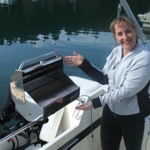 Media '(c-dancer) Caryn showing off the new Magma Newport BBQ' in album 'Cheap but not so burner!'