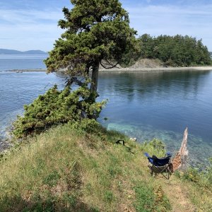 Sucia, Fossil Bay.  Great place to just hang out