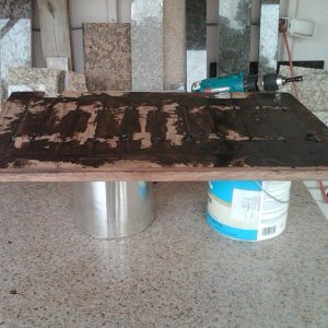 helm floor epoxied