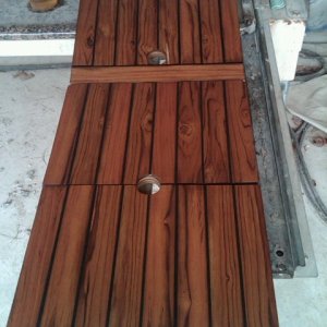 port floor hatches finished