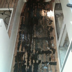 epoxied floor