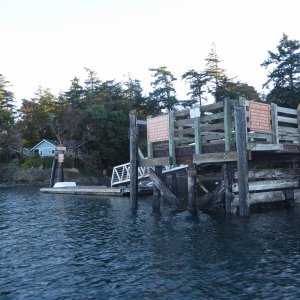 Eastsound public boat dock