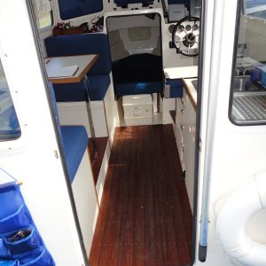 Level Redwood Floor