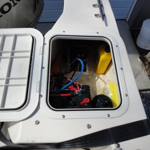 Trim tab pump