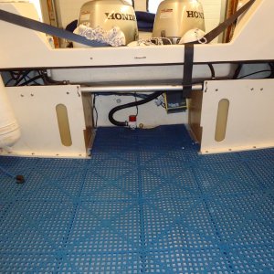 I cut view windows for the  gas tanks