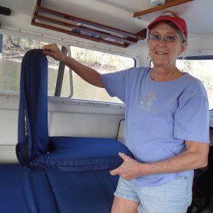 If you don't have a forward facing seat, get one of these!