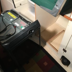 09 the Angel  SR48F-U1 FRIDGE:FREEZER fits snuggly in the cubby but it is narrower