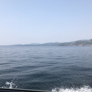 Looking S/W from Sandpoint.