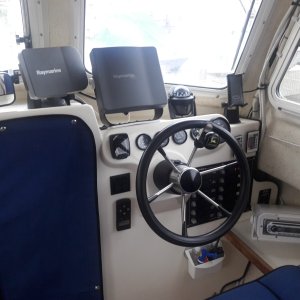 Raymarine A50d color chartplotter/FF/depthfinder.

Raymarine RL70c+ radar head unit.