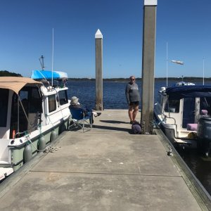 CTraveler and Mystery Girl on the Free Dock