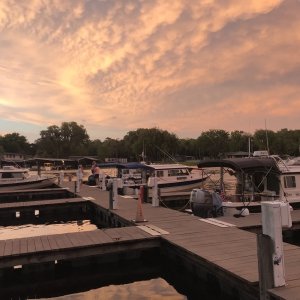 Stormy skies over Hontoon SP C Dorys