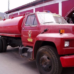 Water truck donated by Rotary Lake Tahoe