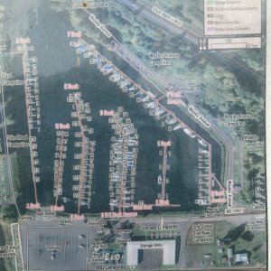 Cathlamet Marina diagram