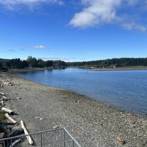 Inlet to Fisherman Bay at Lopez Island