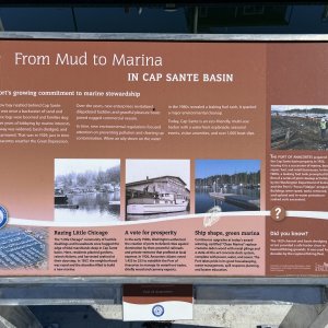 Some interesting information about the Cap Sante Basin