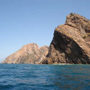 Media 'Twin Rocks' in album 'The Isthmas at Catalina Island.'