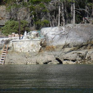 Mink Island hot tub
