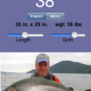SalmonSize available on iTunes for iPhone/iTouch