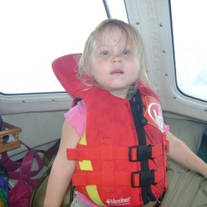Thessaly enjoying the ride