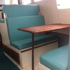 Media 'Rosborough dinette' in album 'Raised deck powerboat'