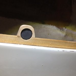 Magnet installed.