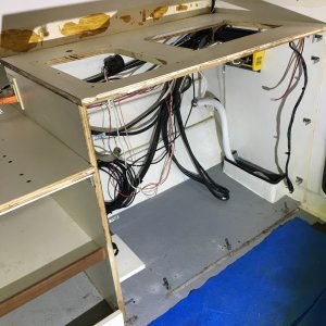 Next project is Starboard Side Main Cabin remodel.