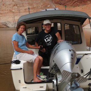 Bob and Marie "Thisaway" Oak Canyon 4/2012