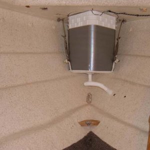 Anchor line bucket
Drain is "sink" drain fitting