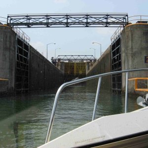 22 entering the lock for 1st time