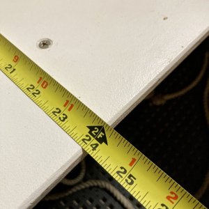 each 1/2 MDO panel is 24x24