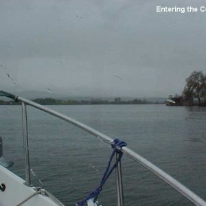 25 Entering the Columbia