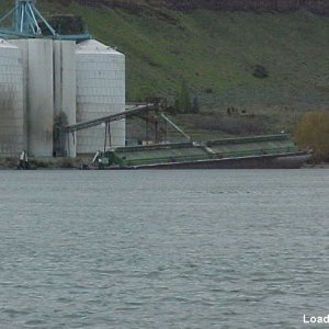 44 Loaded barge
