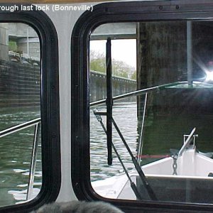 56 Going through last lock