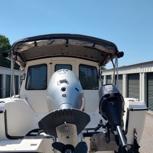 Media 'Enclosure-Rolled-Up-3' in album '22 Ft C-Dory Cruiser'