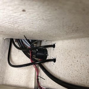 Under starboard lazarette