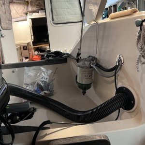 Rigging Hose back view