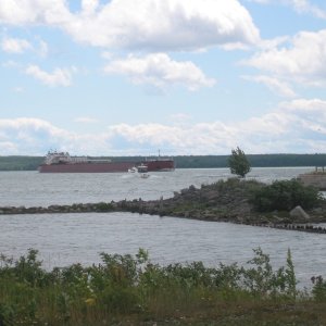 Media 'Harbor entrance' in album 'Herring or Cisco; what we went fishing for.'