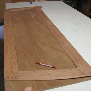 3/4" marine ply - 1st layer