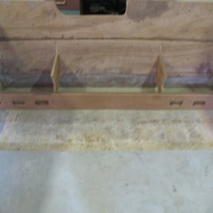 Media 'feb. 2011 055 bulkhead was then cut out w/jig-saw w/ 1/8" "eyeballed" margin and finished flush with 3/4" pattern bit.' in album 'c-dory 001 forlorn/forgotten in the ghetto'