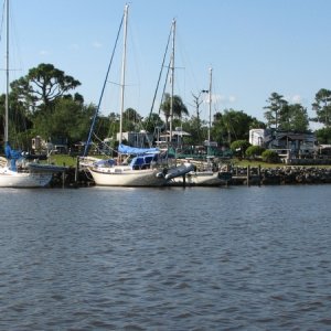 Near Indian Town Marina.  This is where it all began for us.  Twenty years ago we bought a used Morgan 33 Out Island and spent 4 years living aboard in the Caribbean.  Great memories and not much has changed.  A quiet, laid back, easy livin' place to stay.