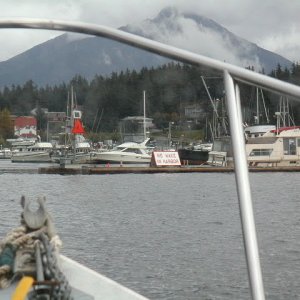 Entering Auke Bay
