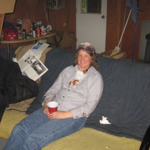 Media 'Relaxing in the cabin' in album 'Getting cleaned up, previous owner loved silicone!'