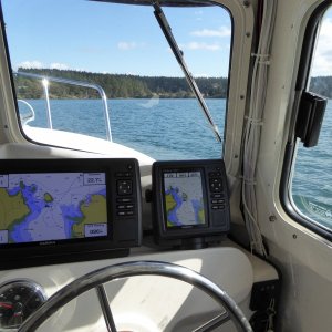 Departing Blind Island and Bay
