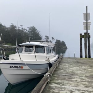 Favorite spot at the end of dock