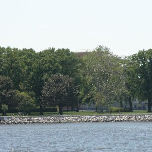 Media 'A view of Hospital Point, home of the US Naval Hospital, Portsmouth, VA.. There is a terrific achorage for the 'Snow-Birds' to anchor in as they traverse the ICW, near mile marker #1.' in album 'DSCN0235 017-'