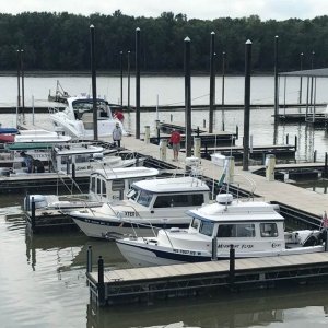 Cruise up to Grafton Harbor for lunch