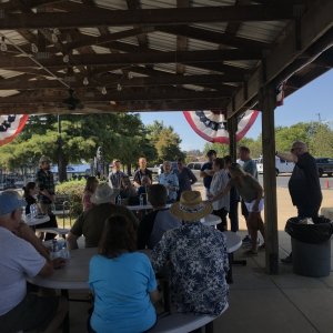Pat\'s family doing Ken\'s memorial service