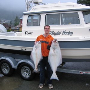 Media 'Fishing buddy with our catch.' in album 'fishing 5-20-2006 013'
