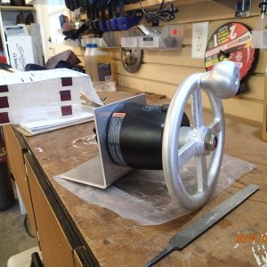 Start of rear helm