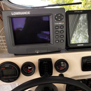 Back-Up Black and White GPS